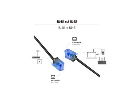 LogiLink Câble patch Slim Ultra-Flex, cat. 6A, U/UTP, 20 m