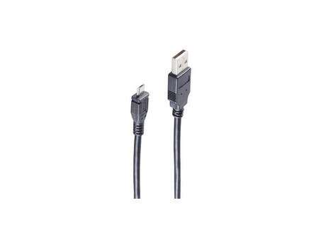 shiverpeaks BASIC-S Câble USB 2.0 micro, USB-A - USB-B micro
