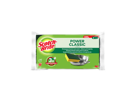 Scotch-Brite Éponge Classic XXL, jaune/vert