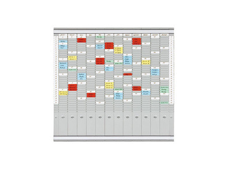 FRANKEN Tableau planning à fiches T, (L)474 x (H)780 mm