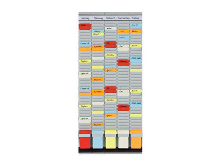 FRANKEN Tableau planning à fiches T, (L)474 x (H)780 mm