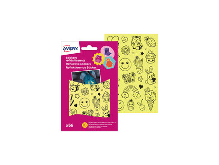 AVERY Sticker réfléchissant 'Space', argent