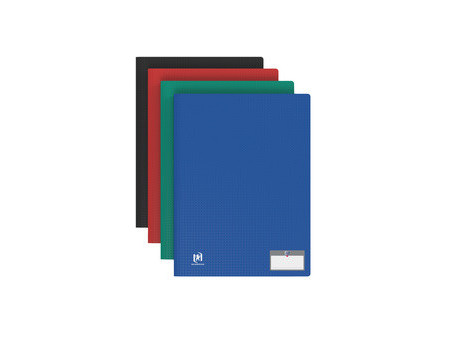 Oxford Protège-documents MEMPHIS, A4, 30 pochettes, assorti