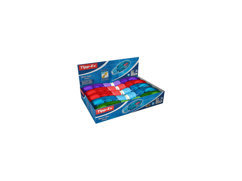 Tipp-Ex Ruban correcteur 'Micro Tape Twist', présentoir