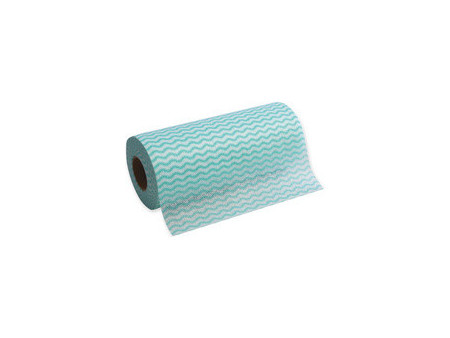HYGOCLEAN Torchon & chiffon de nettoyage, sur rouleau, bleu