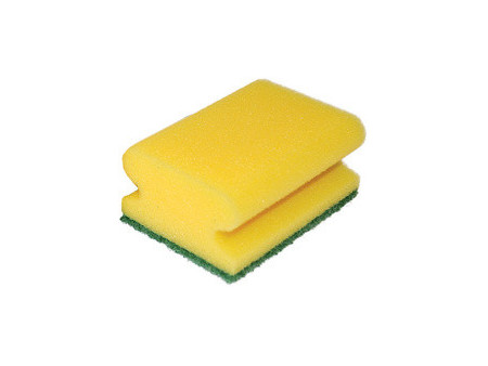 HYGOCLEAN Eponge de nettoyage CLASSIC, 150 x 70 mm, jaune