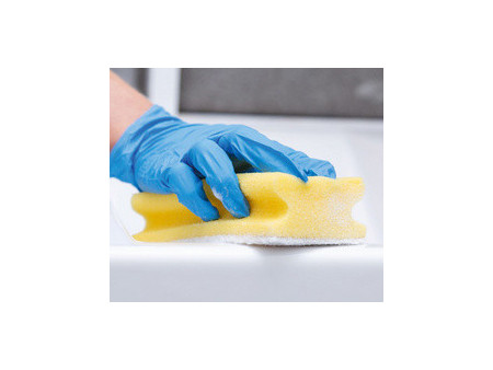 HYGOCLEAN Éponge Colour, non-tissé doux, vert/blanc