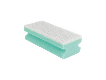 HYGOCLEAN Éponge Colour, non-tissé doux, bleu/blanc