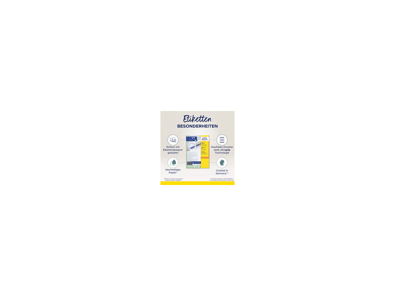 AVERY Zweckform Etiquette universelle, 70 x 36 mm, blanc