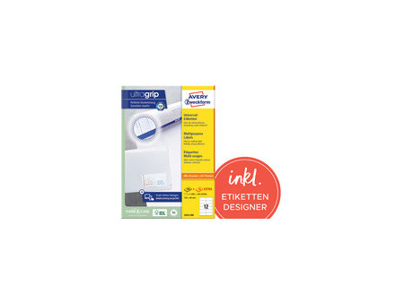 AVERY Zweckform Etiquette universelle, 70 x 36 mm, blanc