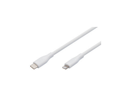 DIGITUS Câble silicone, USB-C - Lightning, 0,5 m