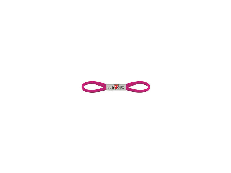 SUSY CARD Ruban cadeau 'Easy', 6 mm x 3 m, rouge