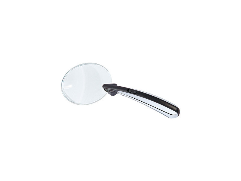 WEDO Loupe avec lumière à LED, ronde, sans cadre