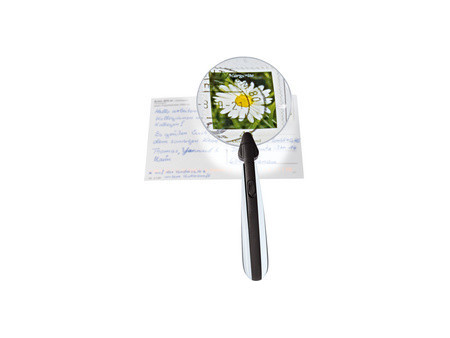 WEDO Loupe avec lumière à LED, ronde, sans cadre