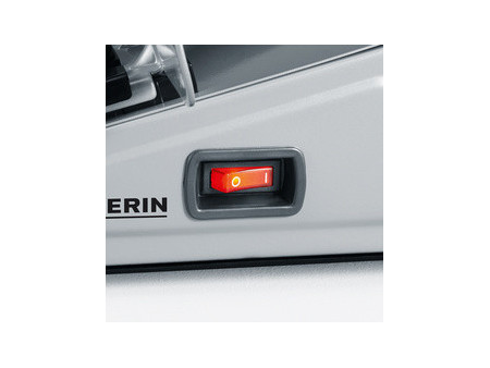 SEVERIN Trancheuse multifonction AS 3915, 180 Watt, argent