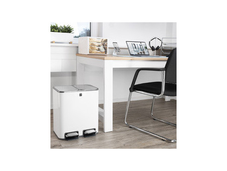 helit Poubelle de tri sélectif 'the classy', 2 x 12 litres