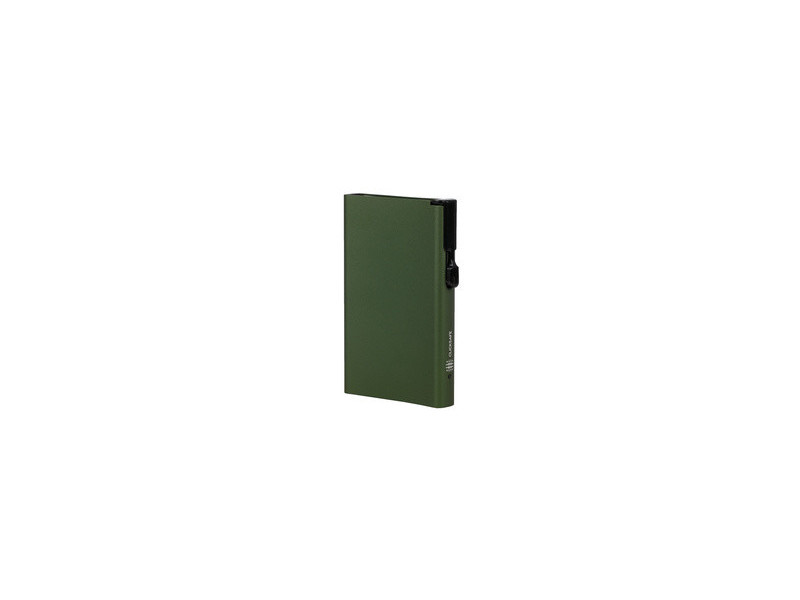 CLICKSAFE Porte-cartes avec bouton-poussoir & RFID, noir