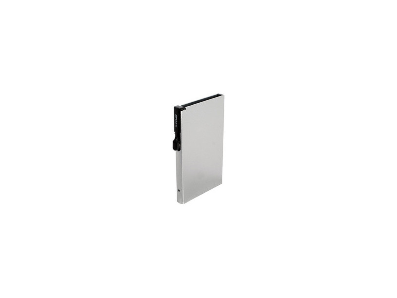 CLICKSAFE Porte-cartes SLIM, argent