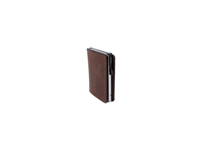 CLICKSAFE Porte-monnaie SLIM avec porte-cartes, noir