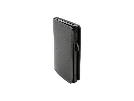 CLICKSAFE Porte-monnaie SLIM avec porte-cartes, noir