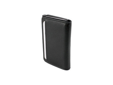 CLICKSAFE Porte-monnaie SLIM avec porte-cartes, noir