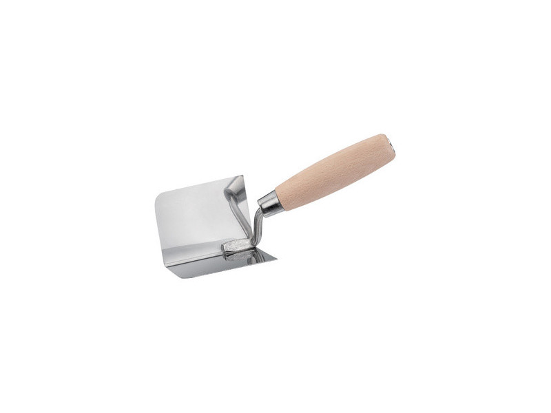 WESTEX Truelle d'angle intérieur, poignée bois, 80x60x60 mm