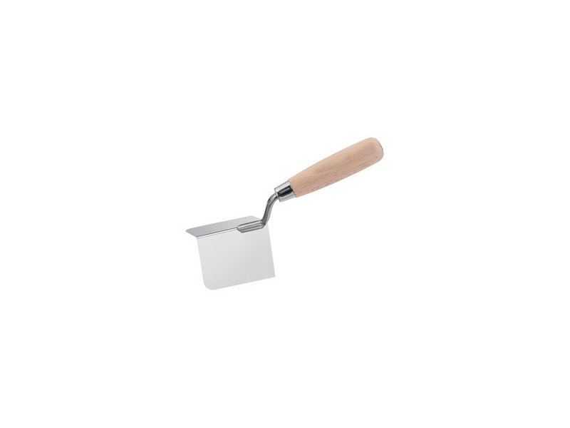 WESTEX Truelle d'angle extérieur, poignée bois, 80x60x60 mm