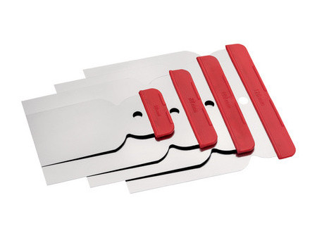 WESTEX Jeu de spatules japonaises, acier inoxydable,4 pièces