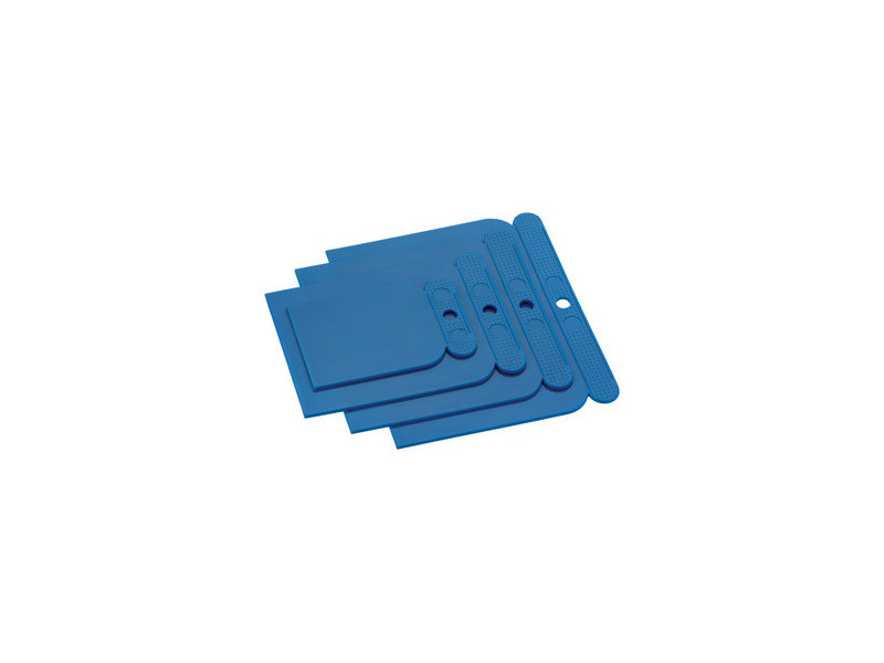 WESTEX Jeu de spatules japonaises, plastique, 4 pièces