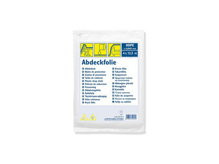WESTEX Bâche de protection standard, HDPE, transparent