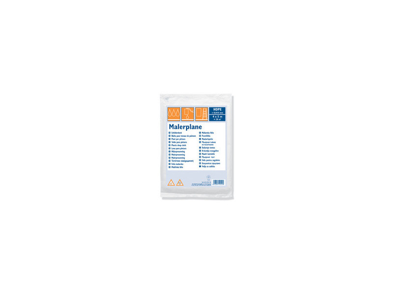 WESTEX Bâche de protection, HDPE 10 microns, transparent