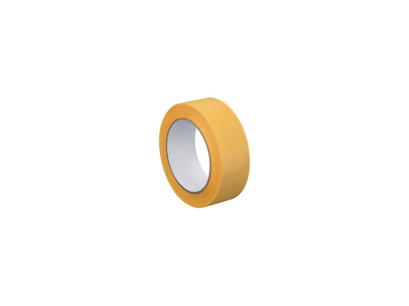 WESTEX Ruban de plâtrage PVC rainuré, 50 mm x 33 m, jaune