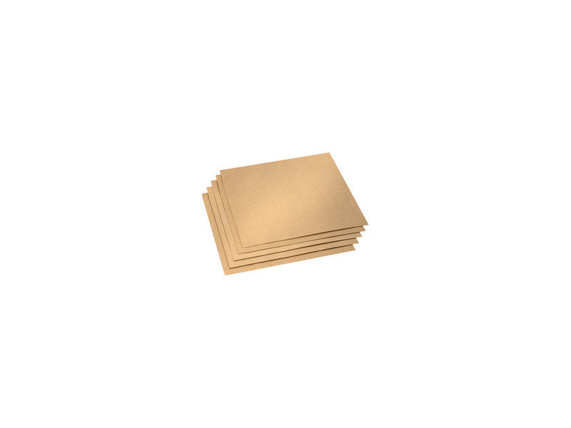 WESTEX Set de papier abrasif Flint, K80/100/120/180/240