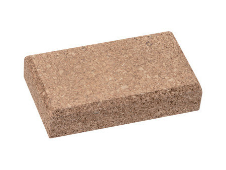 WESTEX Bloc de ponçage, en liège, 120 x 60 x 40 mm