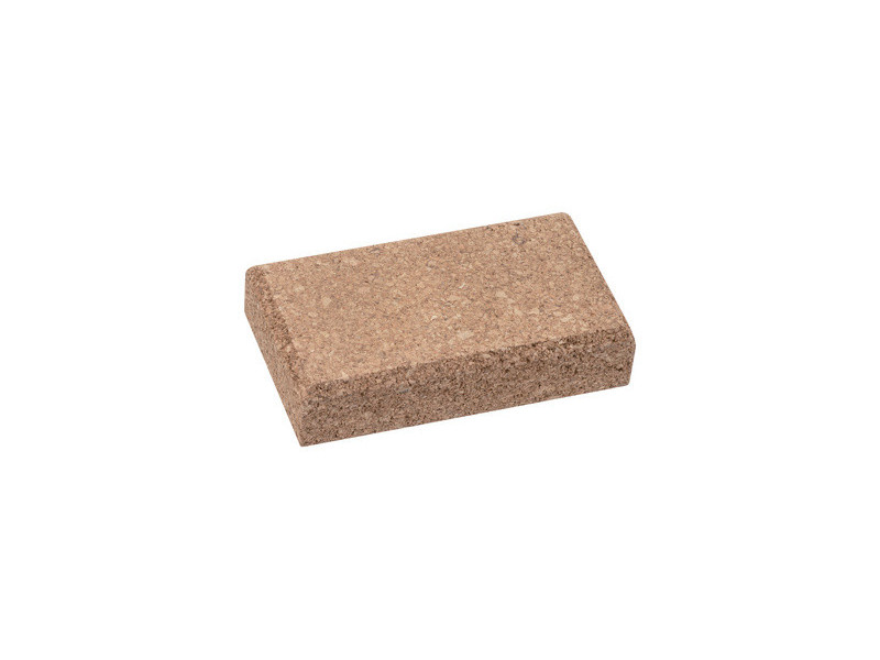 WESTEX Bloc de ponçage, en liège, 120 x 60 x 40 mm