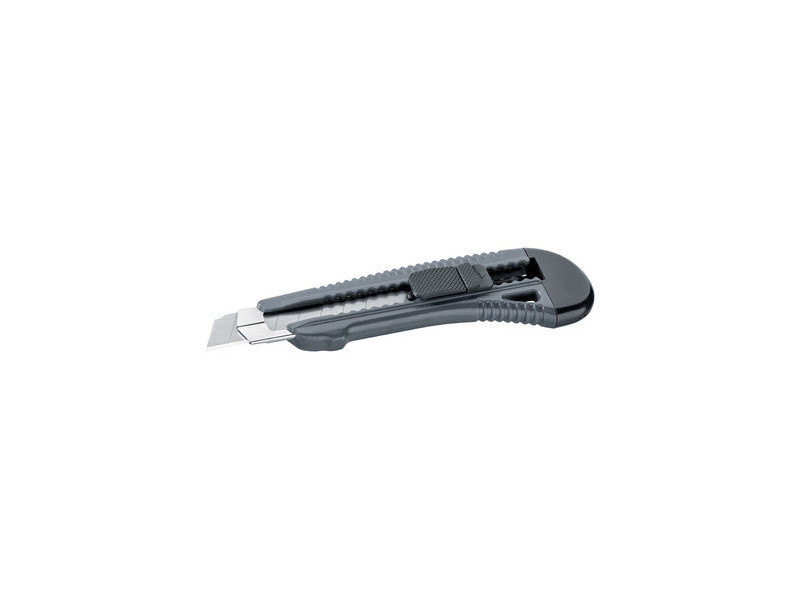 WESTEX Cutter, plastique, lame: 18 mm, gris