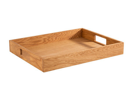 APS Plateau de service, (L)450 x (P)350 x (H)60 mm, chêne