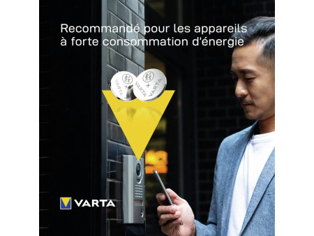 VARTA Pile bouton au lithium 'Electronics' CR2025, pack de 5