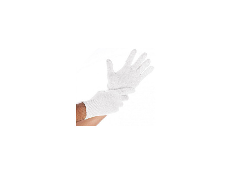 HYGONORM Gant en coton Cuff Light, M, naturel
