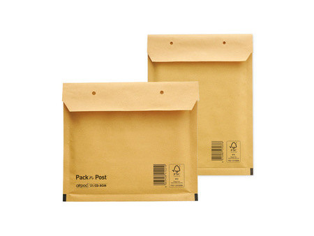 MAILmedia Pochettes d'expédition matelassées, typ A11, brun