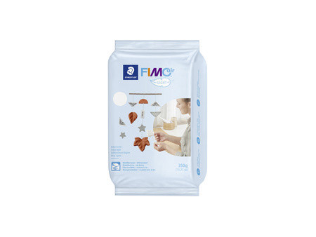 FIMO air LIGHT Pâte à modeler, durcit à l'air, 125 g, blanc