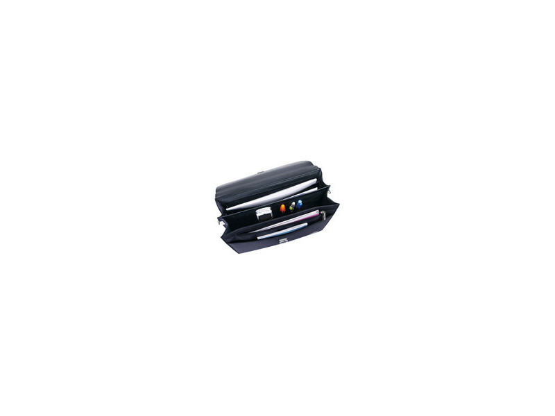 WEDO Porte-documents pour femme Elegance, similicuir/nylon