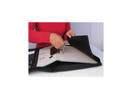 WEDO Porte-documents, pour classeur de format A4, noir