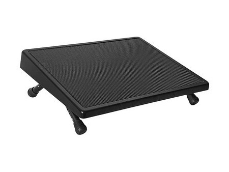 WEDO Repose-pieds EDV, hauteur réglable, noir RAL 9005