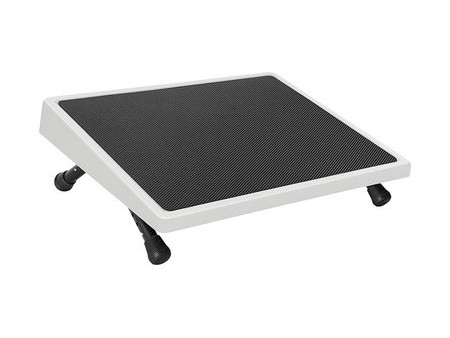 WEDO Repose-pieds EDV, hauteur réglable, noir RAL 9005