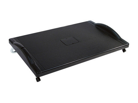 WEDO Repose-pieds Swing, ajustable en hauteur, noir