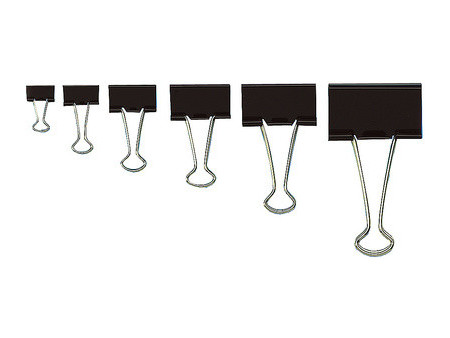 WEDO Pince double clip Foldback, (L)51 mm, écartement: 28 mm