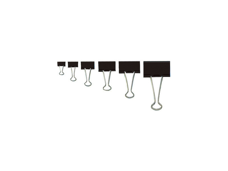 WEDO Pince double clip Foldback, (L)51 mm, écartement: 28 mm