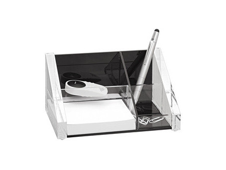WEDO Multipot 'acrylique exclusif', transparent / noir
