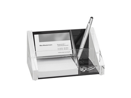 WEDO Multipot 'acrylique exclusif', transparent / noir